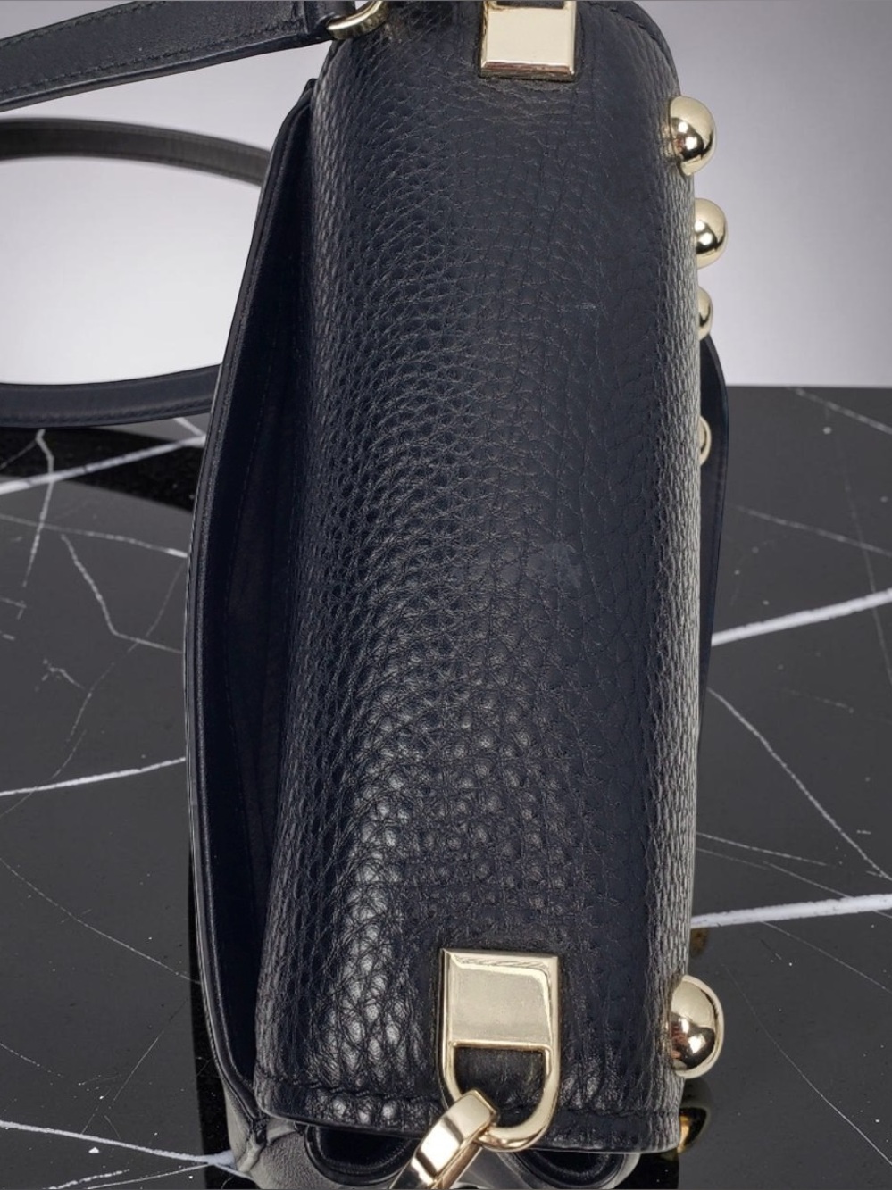 Kate Spade x The Madison Ave. Collection Byrdie Studded Crossbody Bag✨ - Picture 10 of 14